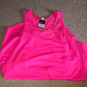 Nike Dri-fit pink workout tank
